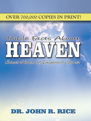 cover image of Bible Facts About Heaven
